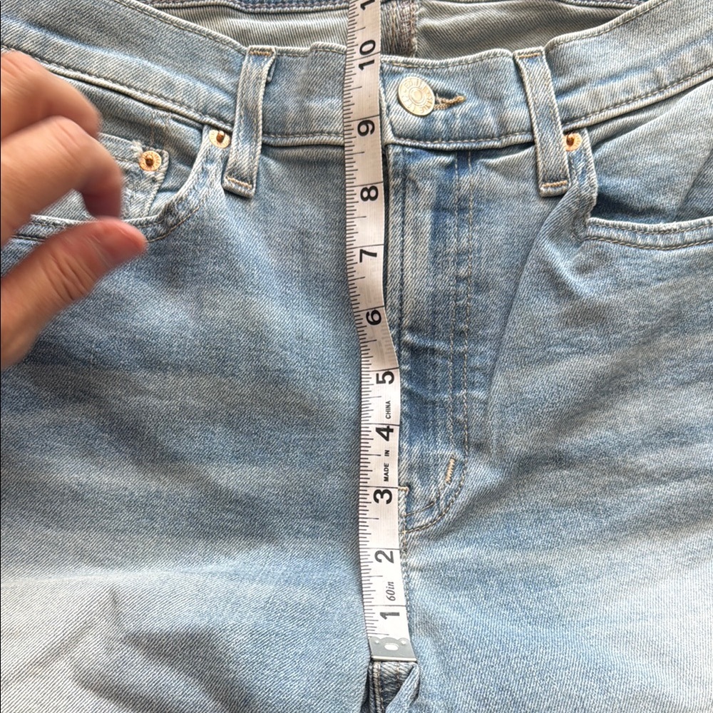 Anthropologie EDWIN Bree ankle jeans in Reverie light wash mid rise cropped - Picture 7 of 9